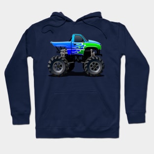 Cartoon monster truck Hoodie